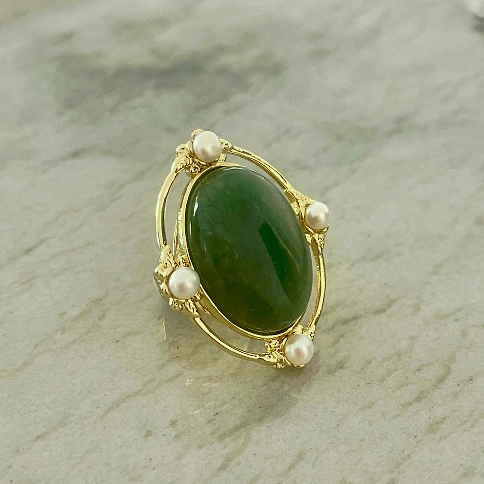 Miniatura: Anillo Ópalo y Jasper