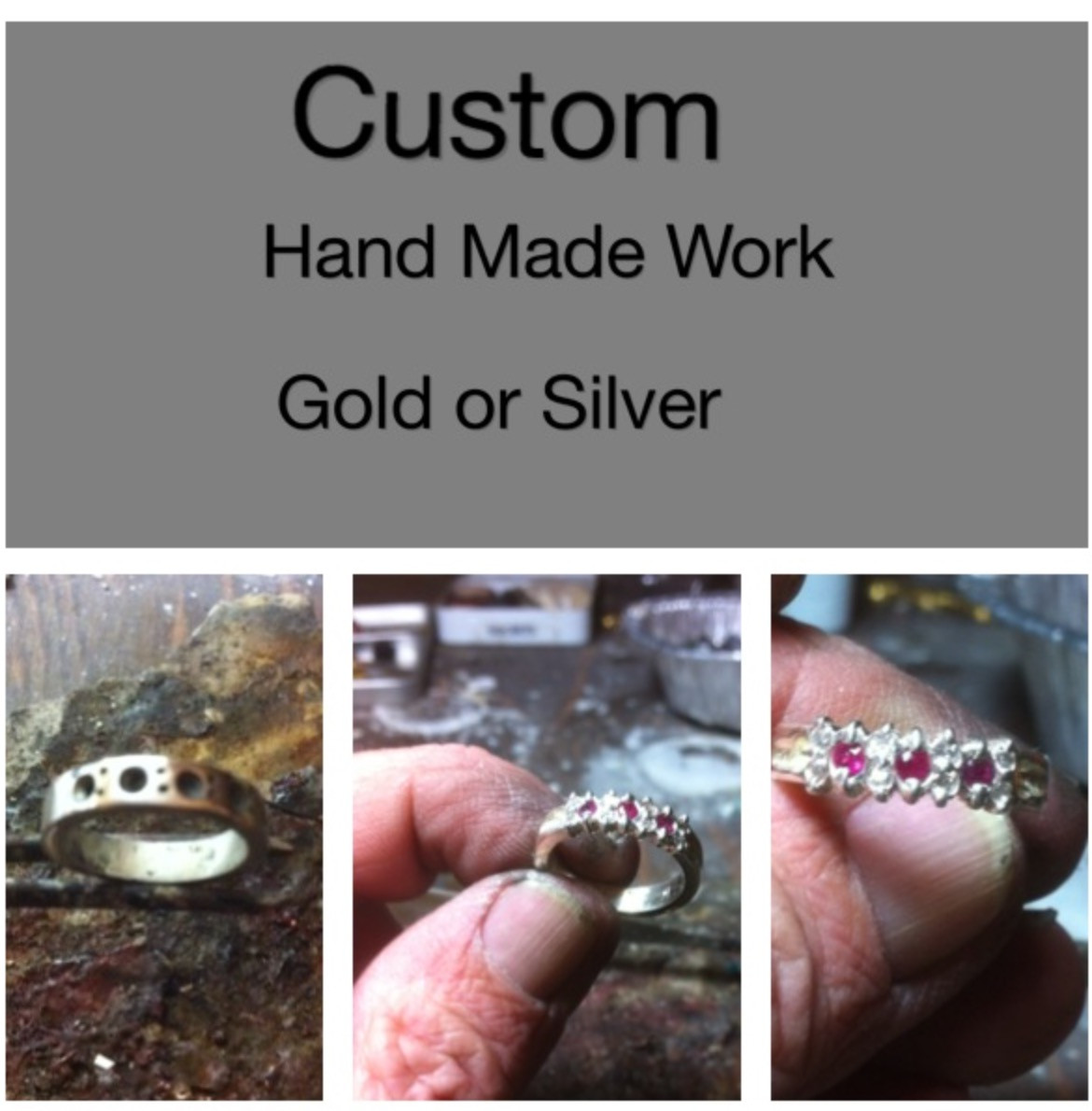 Hand Made Ruby Ring