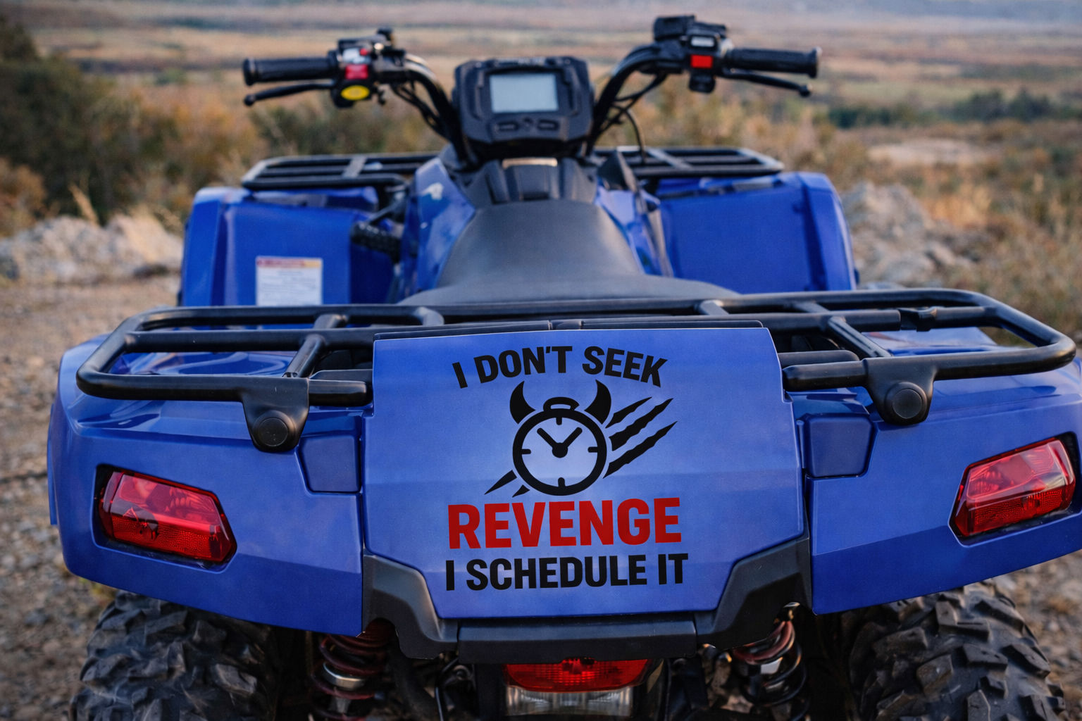 I Don’t Seek Revenge I Schedule It Decal