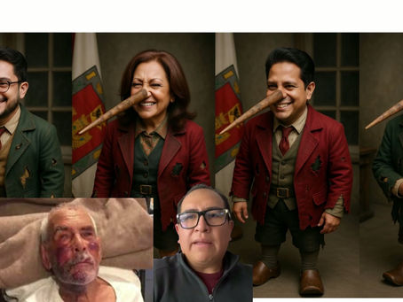 LOS MATACHINES DEL PODER: “LA GOBERNADORA QUE SALIÓ POR EL BAÑO… Y REGRESÓ CON GRANADEROS” 🚨💥