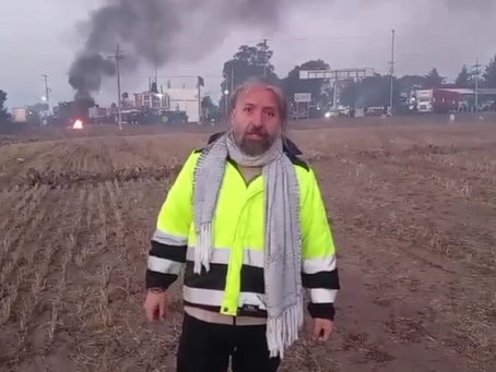🚨 CAMPESINOS ADVIERTEN: RESPONSABILIZAN AL GOBIERNO DE CUALQUIER AGRESIÓN POR MANIFESTARSE 🌾⚠️
