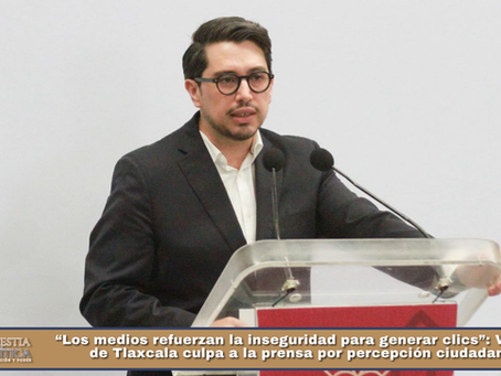 🚨📊 GOBIERNO DE TLAXCALA MINIMIZA PERCEPCIÓN DE INSEGURIDAD REPORTADA POR INEGI ⚖️🚔