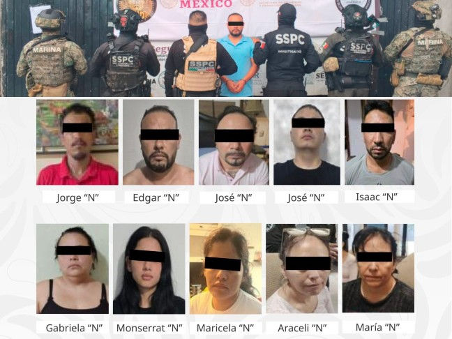 🚨🚔 CAE CÉLULA CRIMINAL CON PRESENCIA EN TLAXCALA Y NAYARIT; DETIENEN A 10 PERSONAS EN OPERATIVO FEDERAL 🚔🚨