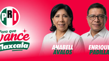 PRI destapa a Anabell Ávalos y Enrique Padilla como “Defensores de México” rumbo a 2027 en Tlaxcala 🗳️⚠️📉