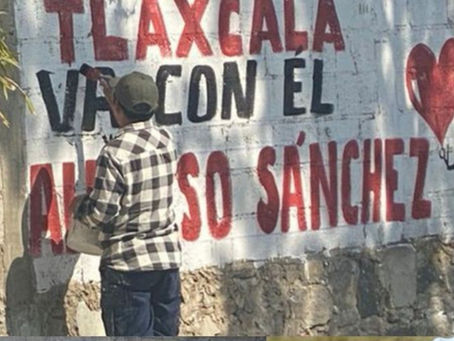 ITE ORDENA RETIRO DE BARDAS CON PROMOCIÓN POLÍTICA ATRIBUIDA A ALFONSO SÁNCHEZ GARCÍA 🚨⚖️🧱📢🔥