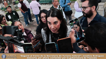 Se mueven las piezas rumbo a 2027; Mariana Espinosa evita destape y Josefina Rodríguez aparece en la conversación sucesoria 🗳️🏛️👥