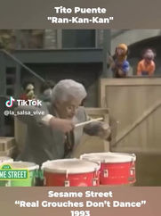 TITO PUENTE: EL REY DEL TIMBAL QUE LLEVÓ LA SALSA A SESAME STREET EN 1993 🎶🧸🥁🔥