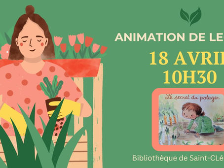 Animation lecture du mois d'avril
