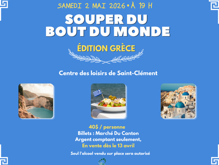 Souper du bout du monde : Édition Grèce