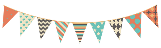 Tea Club bunting