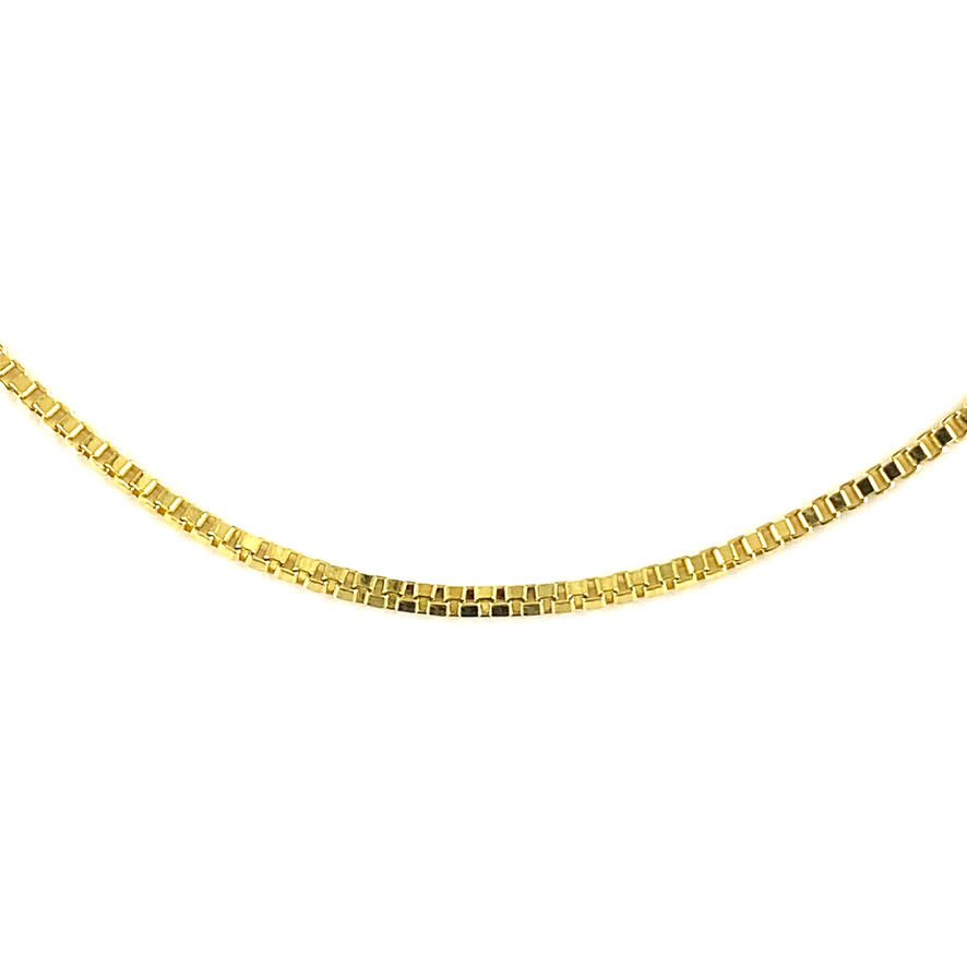 14/20 Yellow Gold-Filled 1.2mm Venetian Box Chain with Freedom Clasp™