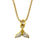 Thumbnail: Gold-Plated Mermaid Tail Necklace with Freedom Clasp™