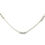 縮圖：Sterling Silver 1mm Cable Chain Necklace with 2mm Beads & Freedom Clasp™