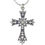 Miniaturbild: Adjustable Cross Pendant Necklace with Freedom Clasp™