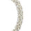 Thumbnail: Sterling Silver 8mm Oval Byzantine Chain Bracelet with Freedom Clasp™