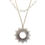 Miniatura: "Dorothy" Sterling Silver Sunburst Pendant Necklace with Freedom Clasp™