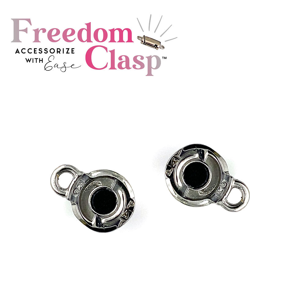 Miniaturbild: Button Style Clasp (BU-8) - Wholesale