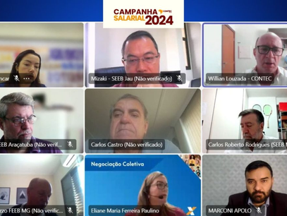 Campanha Salarial 2024: CONTEC e CAIXA se reúnem para esclarecimentos e redação de Cláusulas pendentes