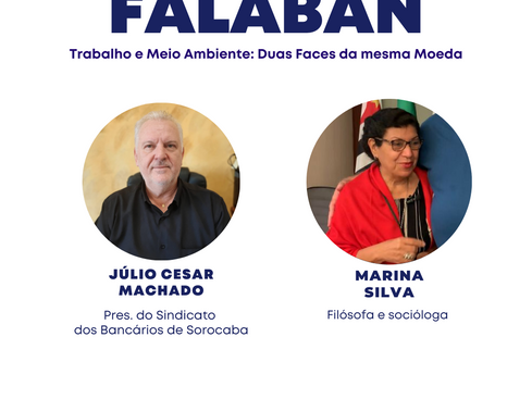 Falaban de segunda-feira (24) receberá a filósofa e socióloga Marina Silva