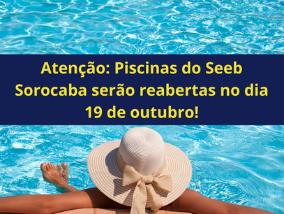 ABERTURA DAS PISCINAS DO SEEB SOROCABA