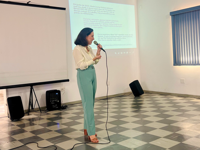 Palestra de Luana Brusasco marca reunião anual do SEEB Sorocaba com alerta contra o assédio