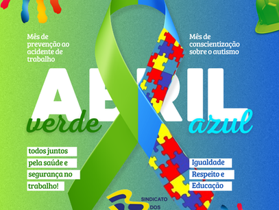 Abril é um mês de conscientização, cuidado e inclusão 💚💙