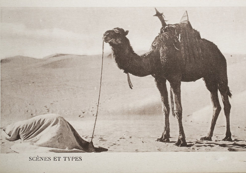 "Caravane d'hier" à l'heure de la prière - Photo n° 7