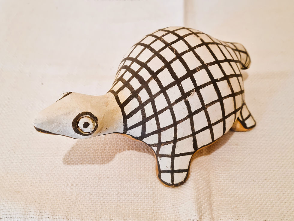 Figurine en terre cuite "Tortue"