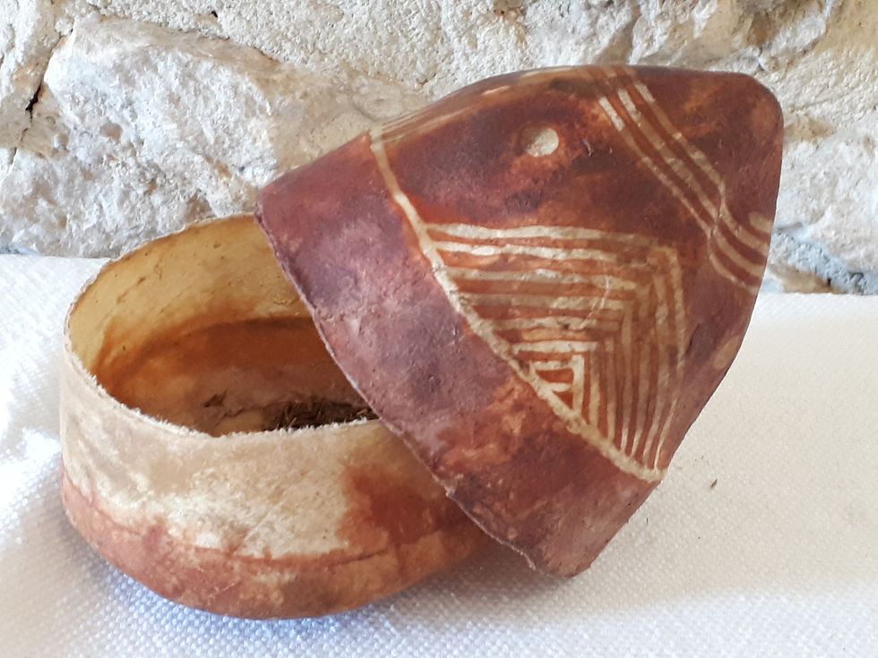 Miniature : Anciennes boîtes sahraouies pointues