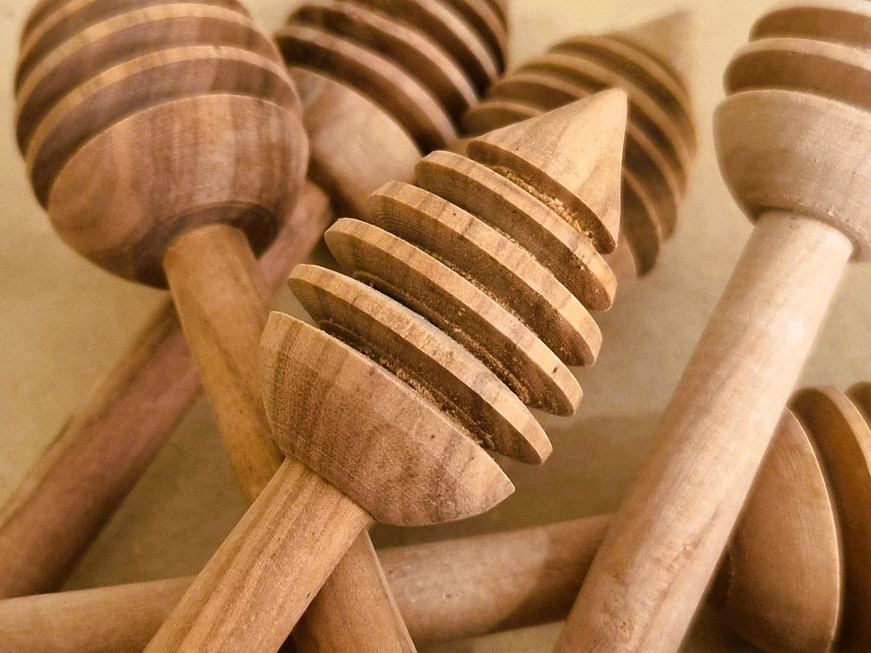 Tige à miel en noyer