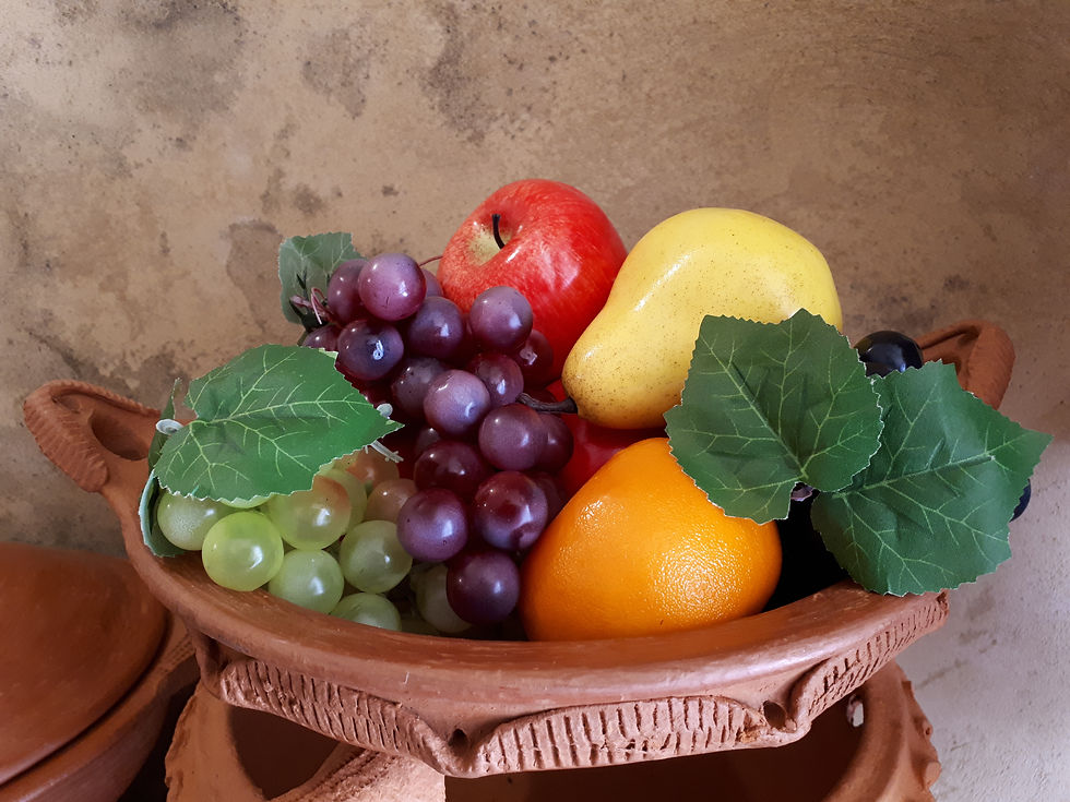 Miniature : Plat à four Beni Saïd... ou coupe à fruits !