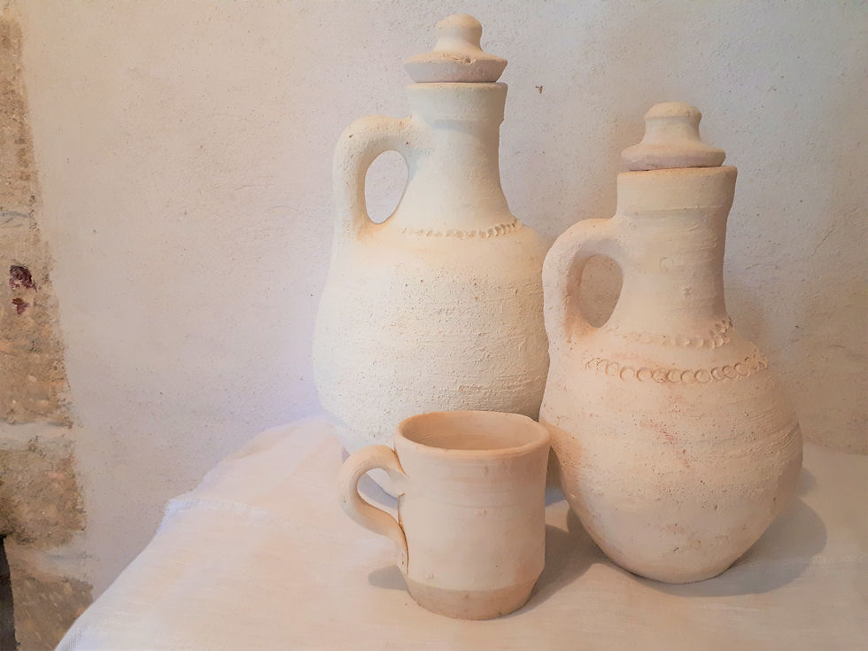 Cruchon en terre cuite du Drâa - Goulla