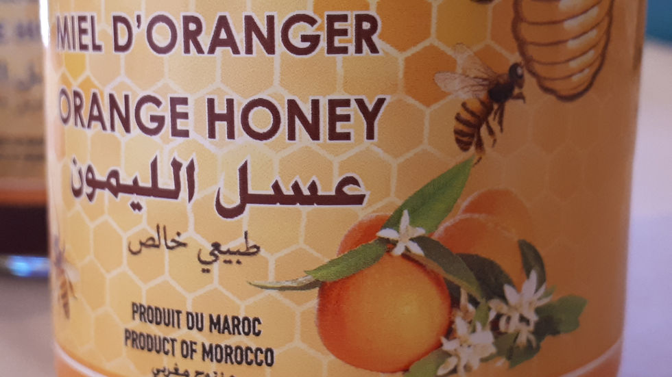 Miniature : Miel de fleurs d'oranger - 150 ou 250 g.