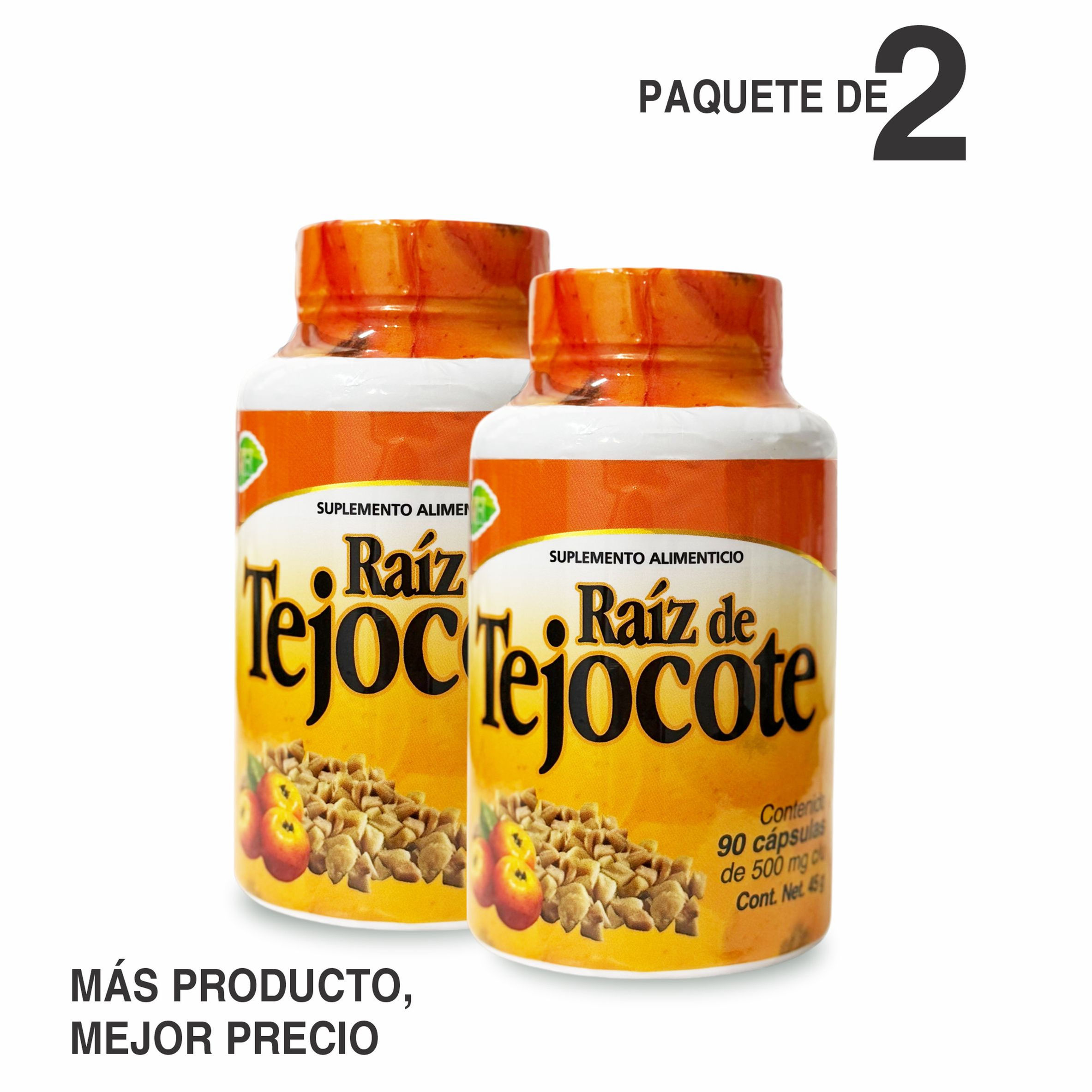 DUO PACK → Raíz de Tejocote → Bienestar Metabólico