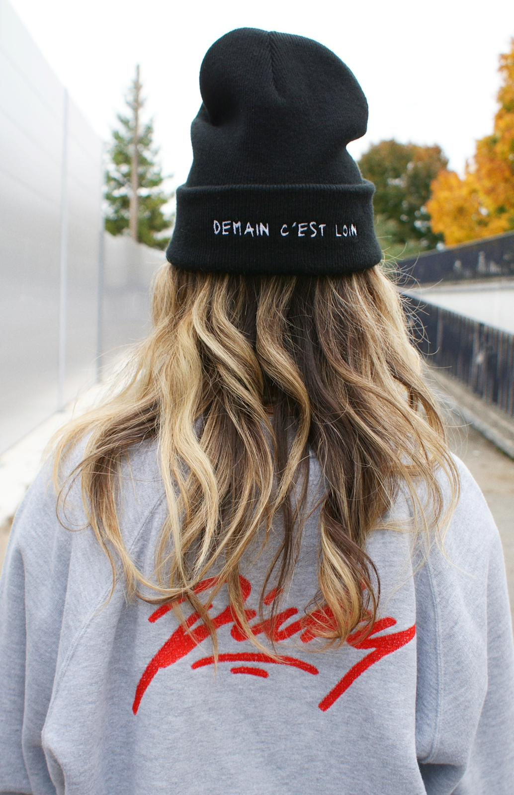 BONNET PERSONNALISÉ - TEXTE