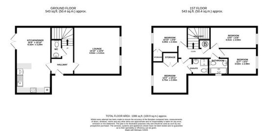 Professional property floor plan in Bristol for real estate marketing