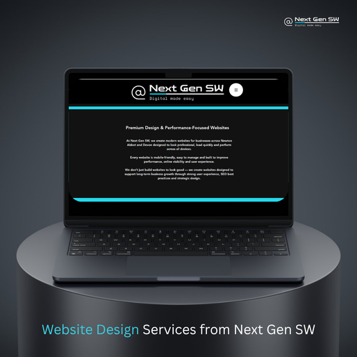 Website Design in Newton Abbot by Next Gen SW