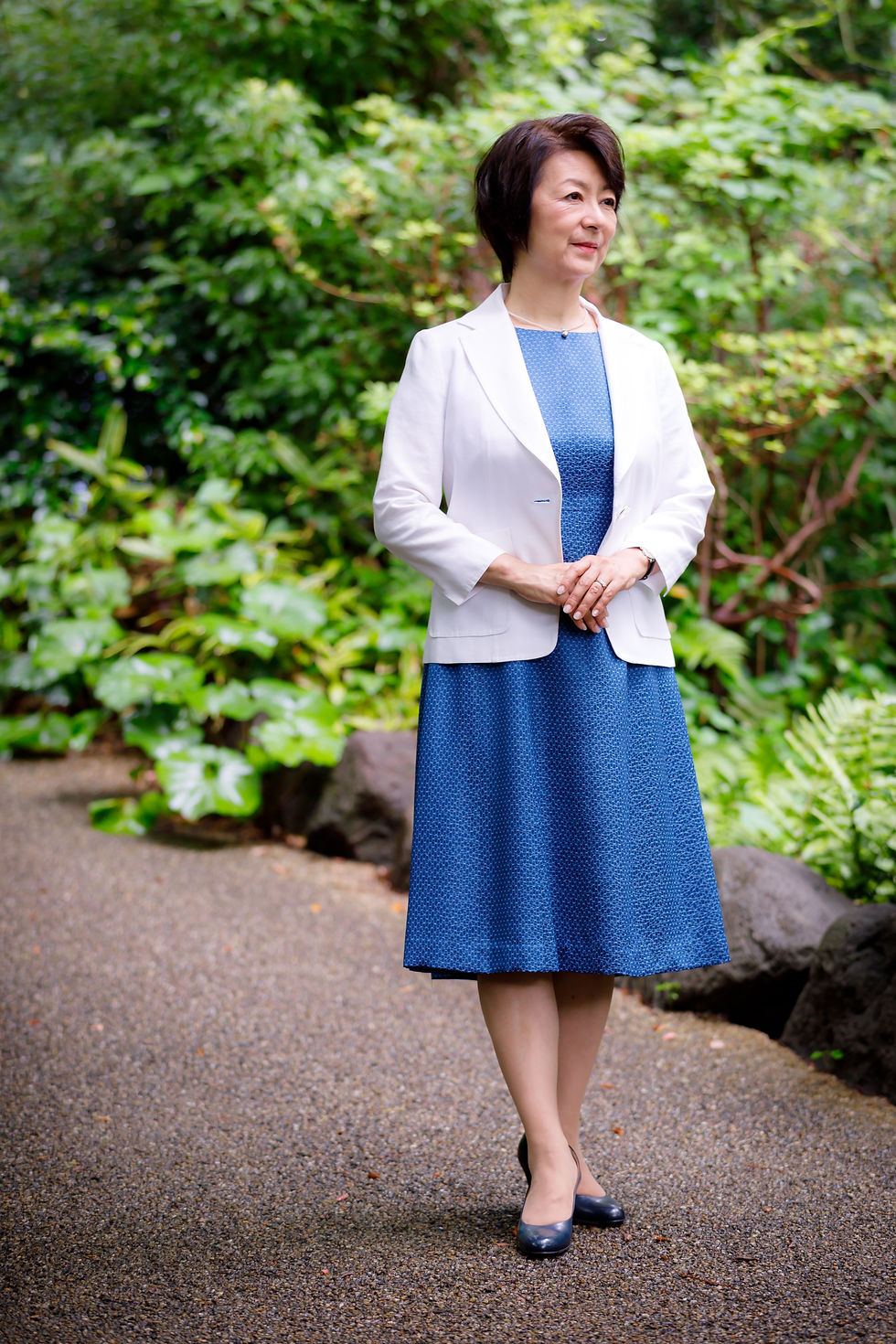 S003 瑠璃色 ドレス