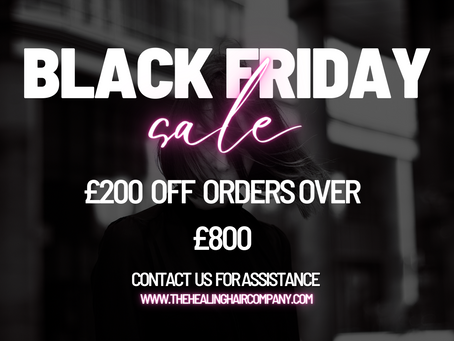 Unveiling Confidence: Embrace the Black Friday Glow with £200 Off Our Human Hair Toppers!