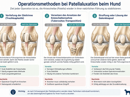 Patellaluxation beim Hund- Symptome, Behandlungen und Tierphysiotherapie