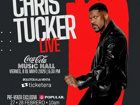 CHRIS TUCKER LLEGA EN VIVO A PUERTO RICO