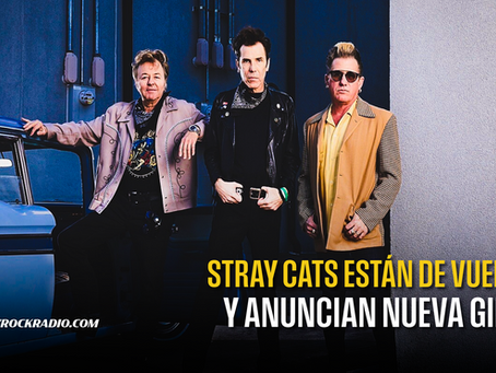THE STRAY CATS ANUNCIA GIRA EN OTOÑO