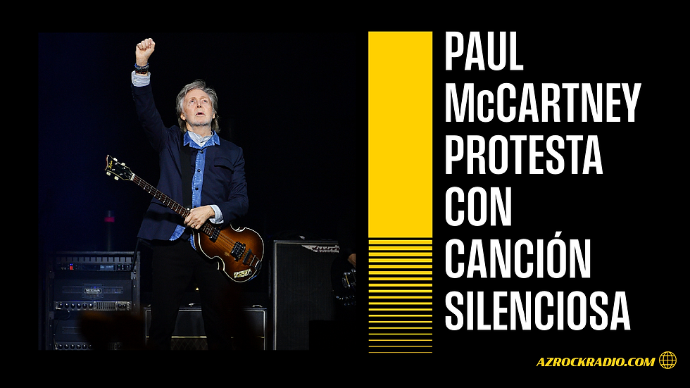 PAUL McCARTNEY CON PRIMER NUEVO TEMA EN 5 AÑOS