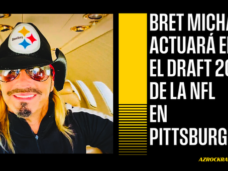 BRET MICHAELS PARTICIPARÁ EN EL DRAFT 2026 DE LA NFL