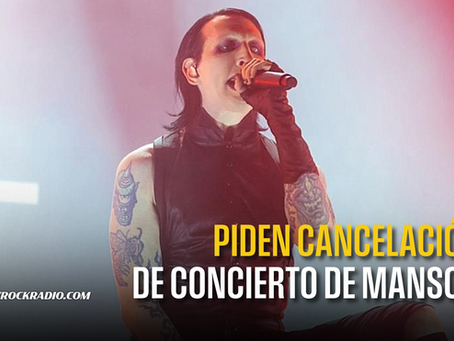 CONCEJAL PIDE CANCELACIÓN CONCIERTO DE MARILYN MANSON