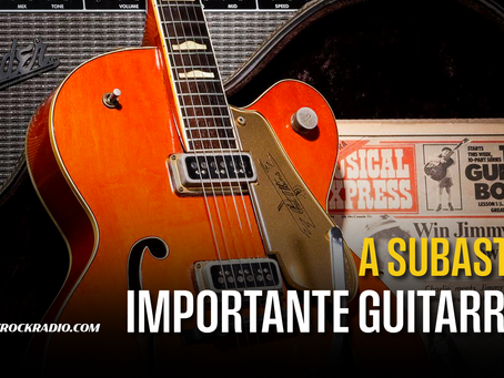 GUITARRA OBSEQUIADA POR PUBLICACIÓN Y LED ZEPPELIN PODRÍA RECAUDAR £50,000 EN SUBASTA