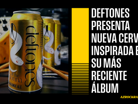 DEFTONES LANZA NUEVA CERVEZA “MILK OF THE MADONNA”