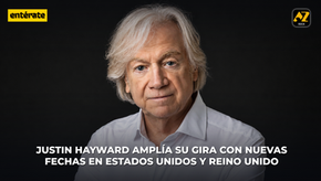 JUSTIN HAYWARD LLEVARÁ THE STORY IN YOUR EYES TOUR HASTA FINALES DE 2026