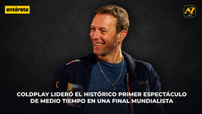 COLDPLAY HIZO HISTORIA CON EL PRIMER SHOW DE MEDIO TIEMPO EN UNA FINAL MUNDIALISTA