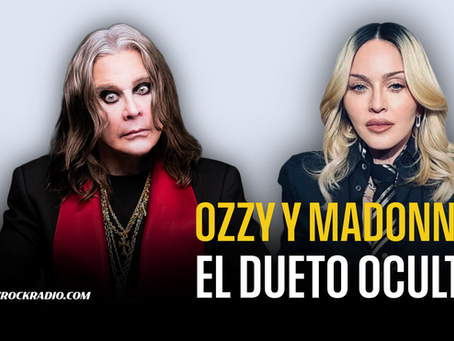 ASEGURAN EXISTENCIA DE DUETO INÉDITO DE OZZY Y MADONNA